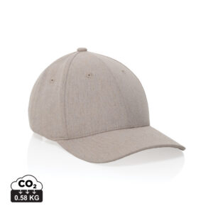 Visuel Casquette 6 panneaux 200gr chiné et recyclé AWARE™ Milo