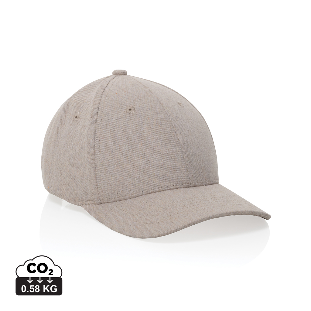 Miniature 1 pour Casquette 6 panneaux 200gr chiné et recyclé AWARE™ Milo