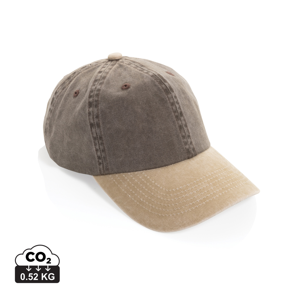 Miniature 13 pour Casquette à 6 panneaux en coton sergé bicolore BEAU AWARE™