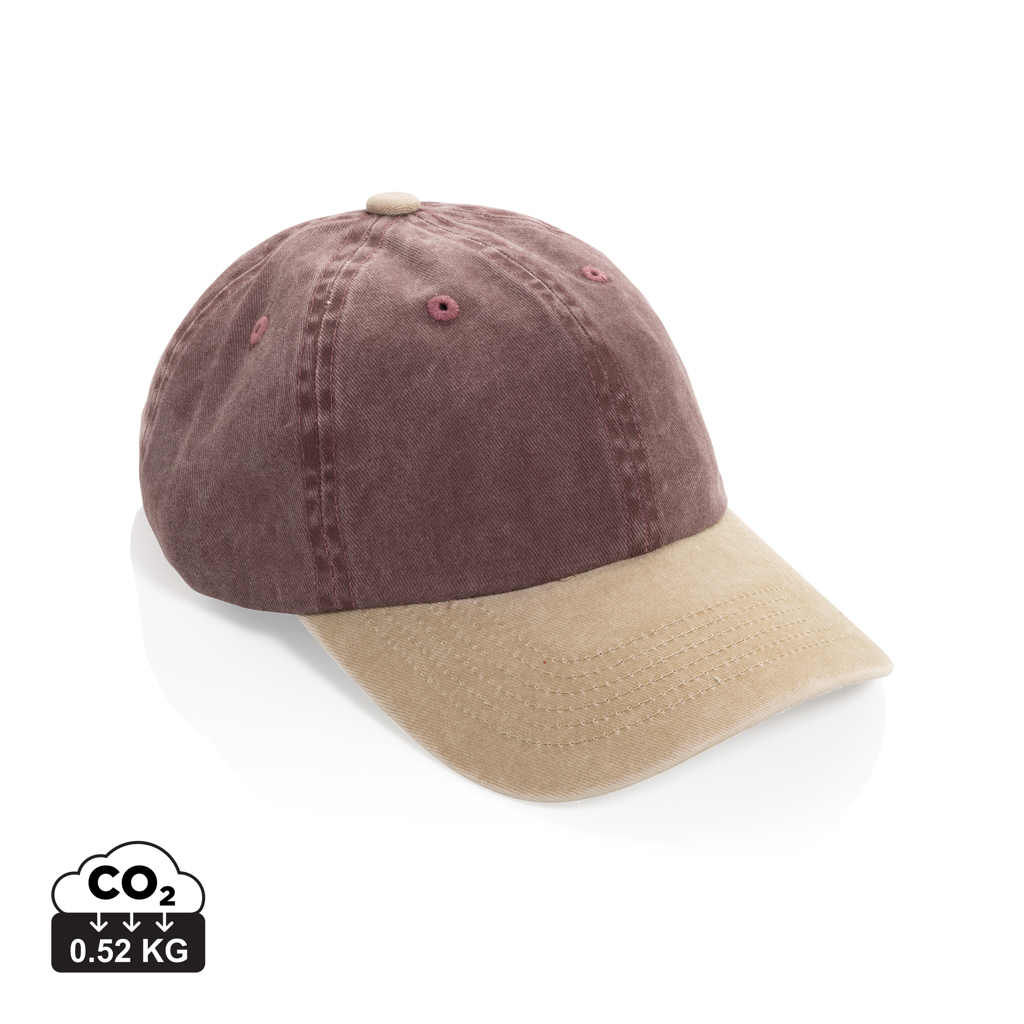 Miniature 14 pour Casquette à 6 panneaux en coton sergé bicolore BEAU AWARE™