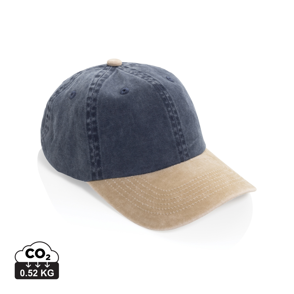 Miniature 15 pour Casquette à 6 panneaux en coton sergé bicolore BEAU AWARE™