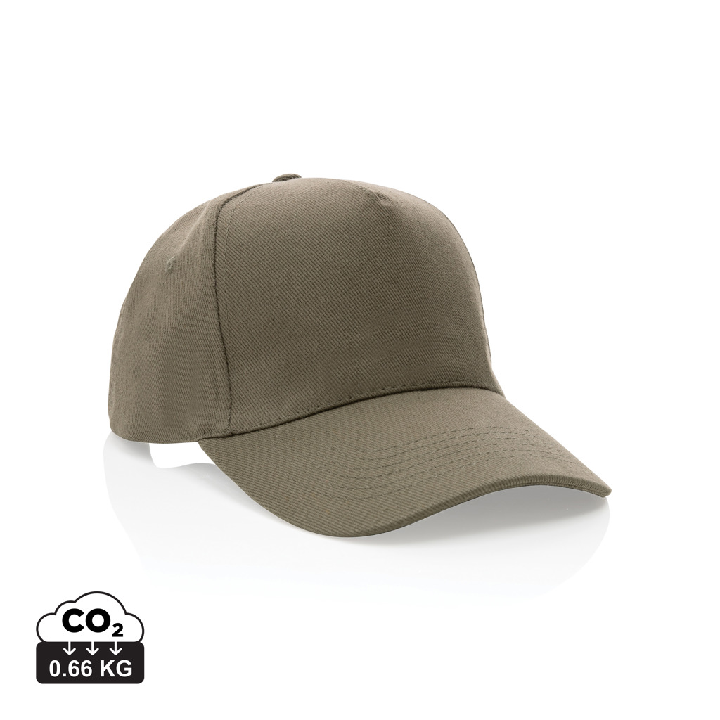 Miniature 14 pour Casquette 5 panneaux en coton recyclé 280gr IMPACT