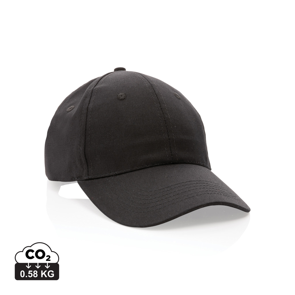 Miniature 1 pour Casquette 6 panneaux en coton recyclé 190gr IMPACT