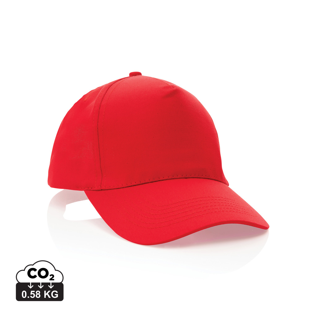 Miniature 11 pour Casquette 5 panneaux en coton recyclé 190gr IMPACT