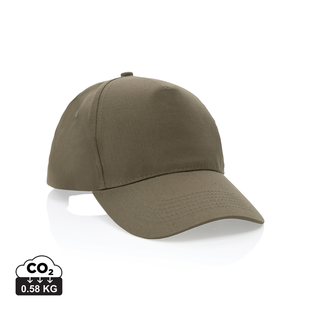 Miniature 13 pour Casquette 5 panneaux en coton recyclé 190gr IMPACT