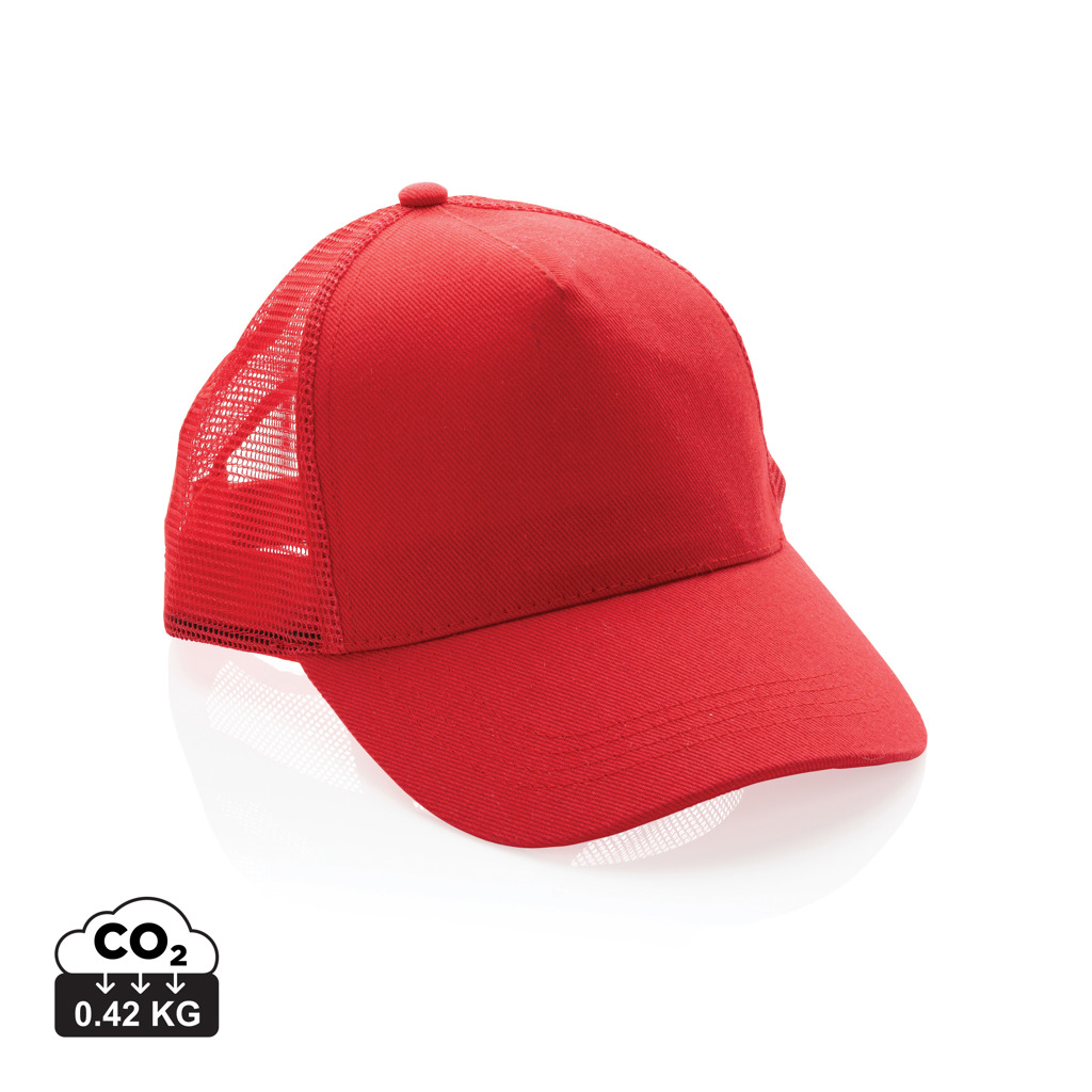Miniature 13 pour Casquette de routier 5 panneaux coton recyclé Impact AWARE™