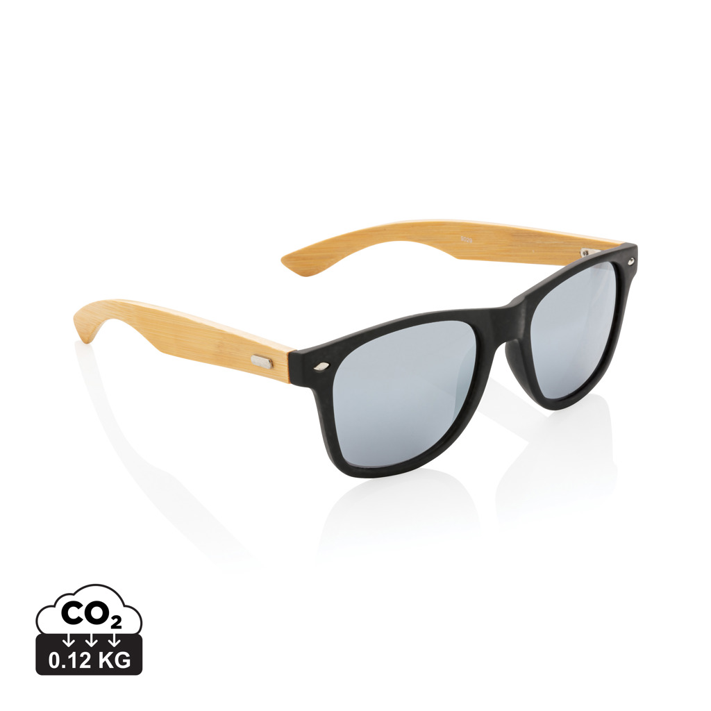 Miniature 1 pour Lunettes de soleil en bambou FSC® et plastique recyclé RCS