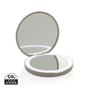Visuel Miroir de maquillage à LED en plastique recyclé RCS Lumora