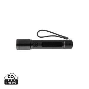 Visuel Lampe torche 3W rechargeable par USB en alu RCS Gear X