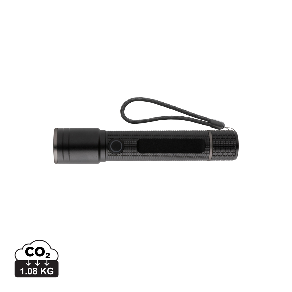 Miniature 1 pour Lampe torche 3W rechargeable par USB en alu RCS Gear X