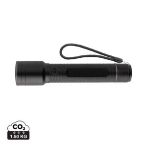 Visuel Lampe torche 10W rechargeable par USB en alu RCS Gear X