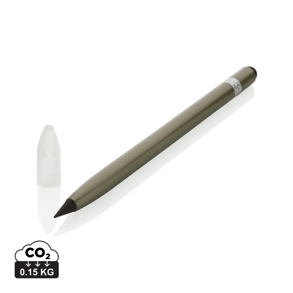 Miniature 11 pour Crayon sans encre en aluminium avec gomme