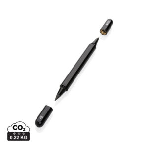 Visuel Stylo à double pointe en aluminium RCS Swiss Peak Storm