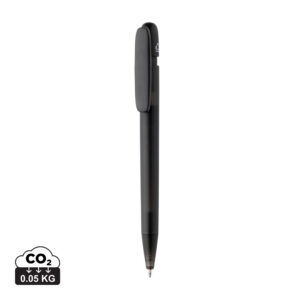 Visuel Stylo transparent en ABS recyclé et certifié GRS Devin