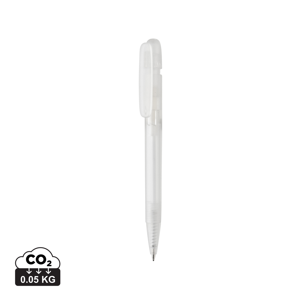 Miniature 10 pour Stylo transparent en ABS recyclé et certifié GRS Devin