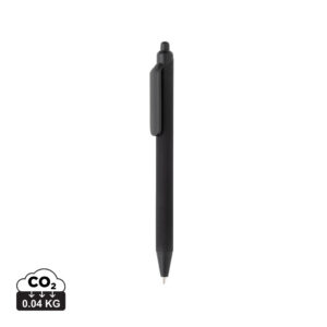 Visuel Stylo avec finition gomme en ABS recyclé certifié GRS Tide