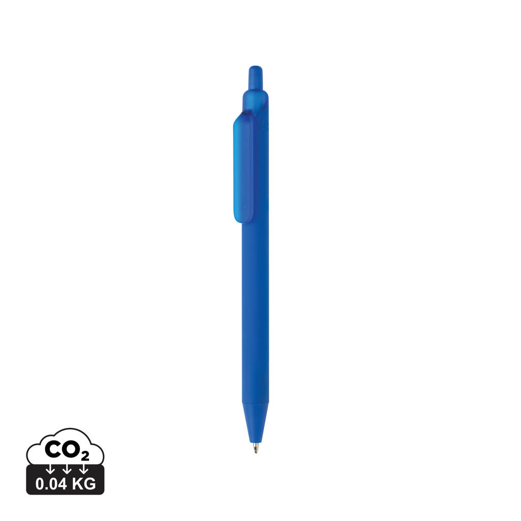 Miniature 11 pour Stylo avec finition gomme en ABS recyclé certifié GRS Tide