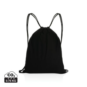 Visuel Sac à dos cordelettes en coton recyclé 145 gr Impact AWARE™