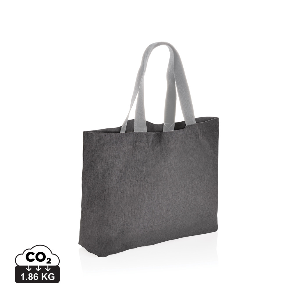 Miniature 13 pour Grand sac tote en toile 240 g/m² recyclée non teintée Aware™