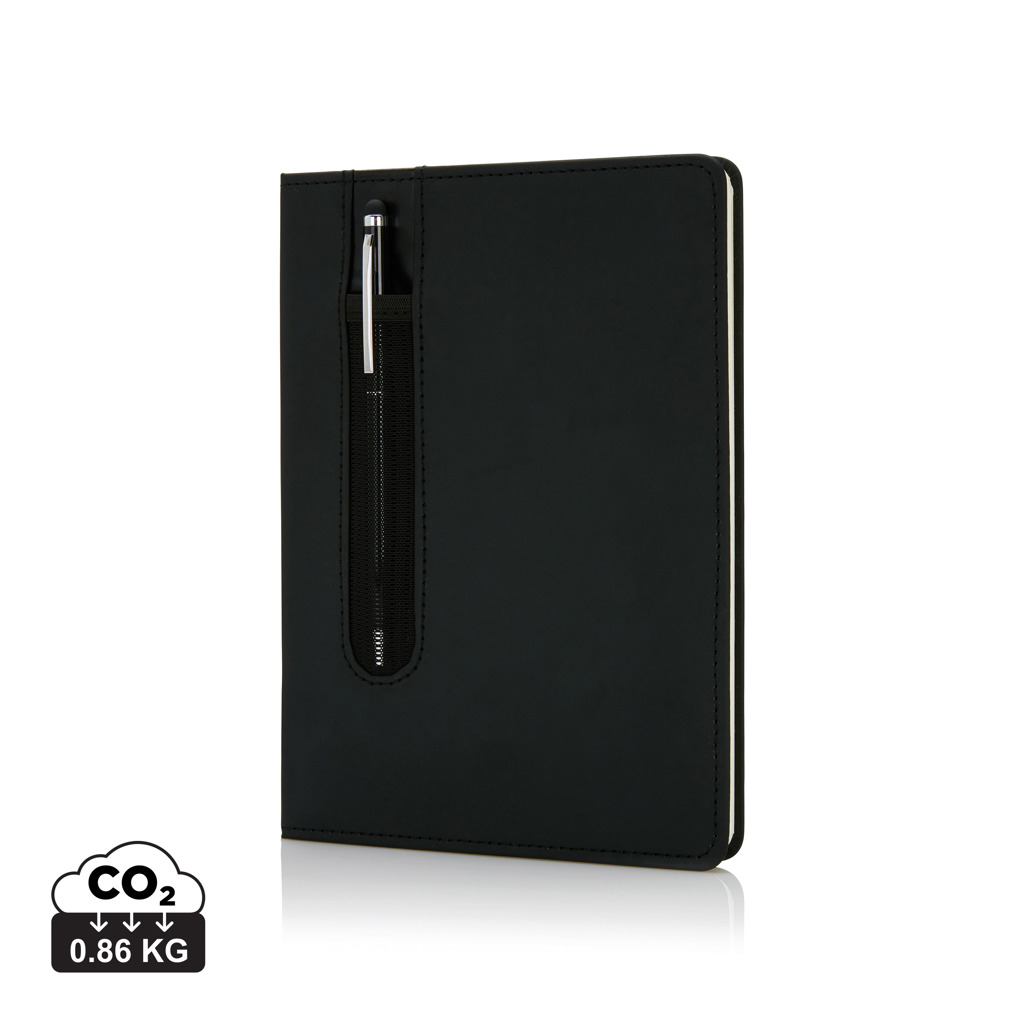 Miniature 1 pour Carnet A5 à couverture rigide en PU avec Stylo tactile
