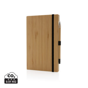 Visuel Set avec carnet et crayon infini en bambou FSC ®