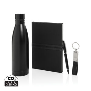 Visuel Set cadeau d'affaires luxe avec bouteille Swiss Peak