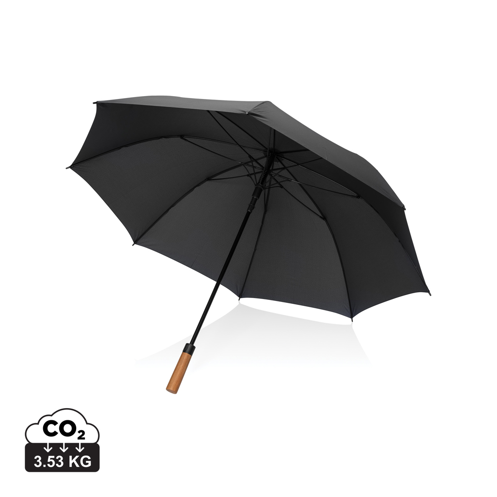 Miniature 1 pour Parapluie 30" en rPET Aware™ et poignée en acacias