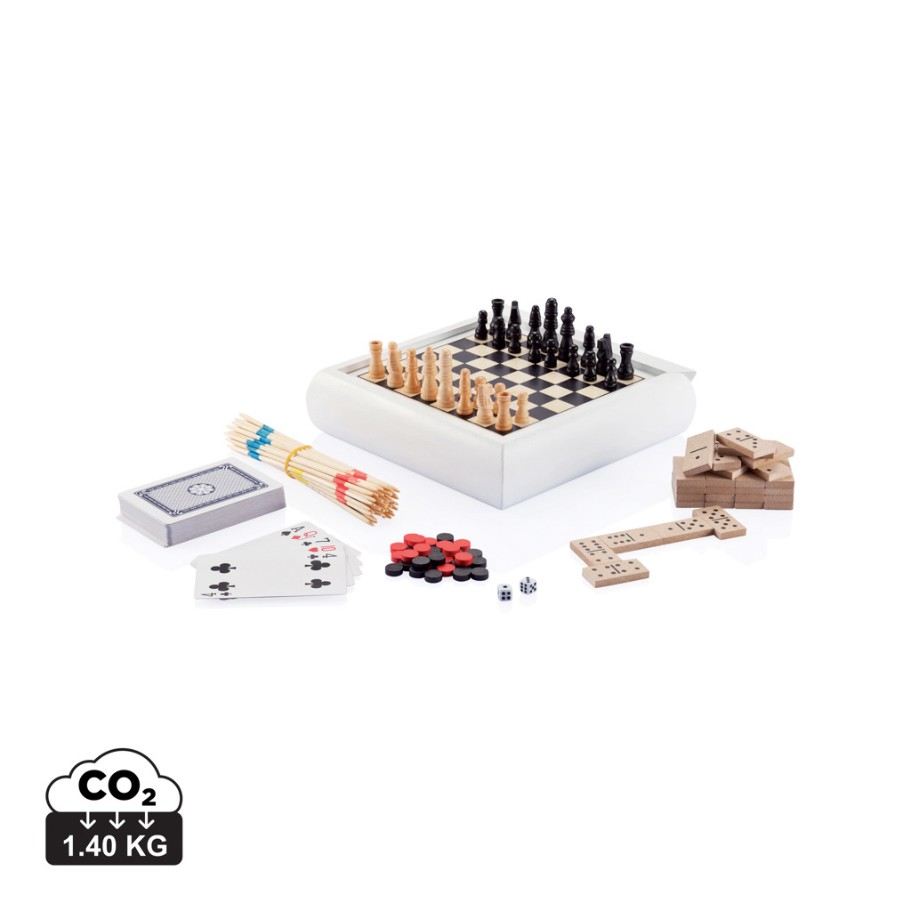 Miniature 1 pour Set de jeux 5 en 1 en bois FSC®