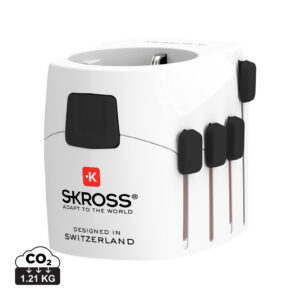 Visuel SKROSS Adaptateur de Voyage universel 3-Pôles Pro