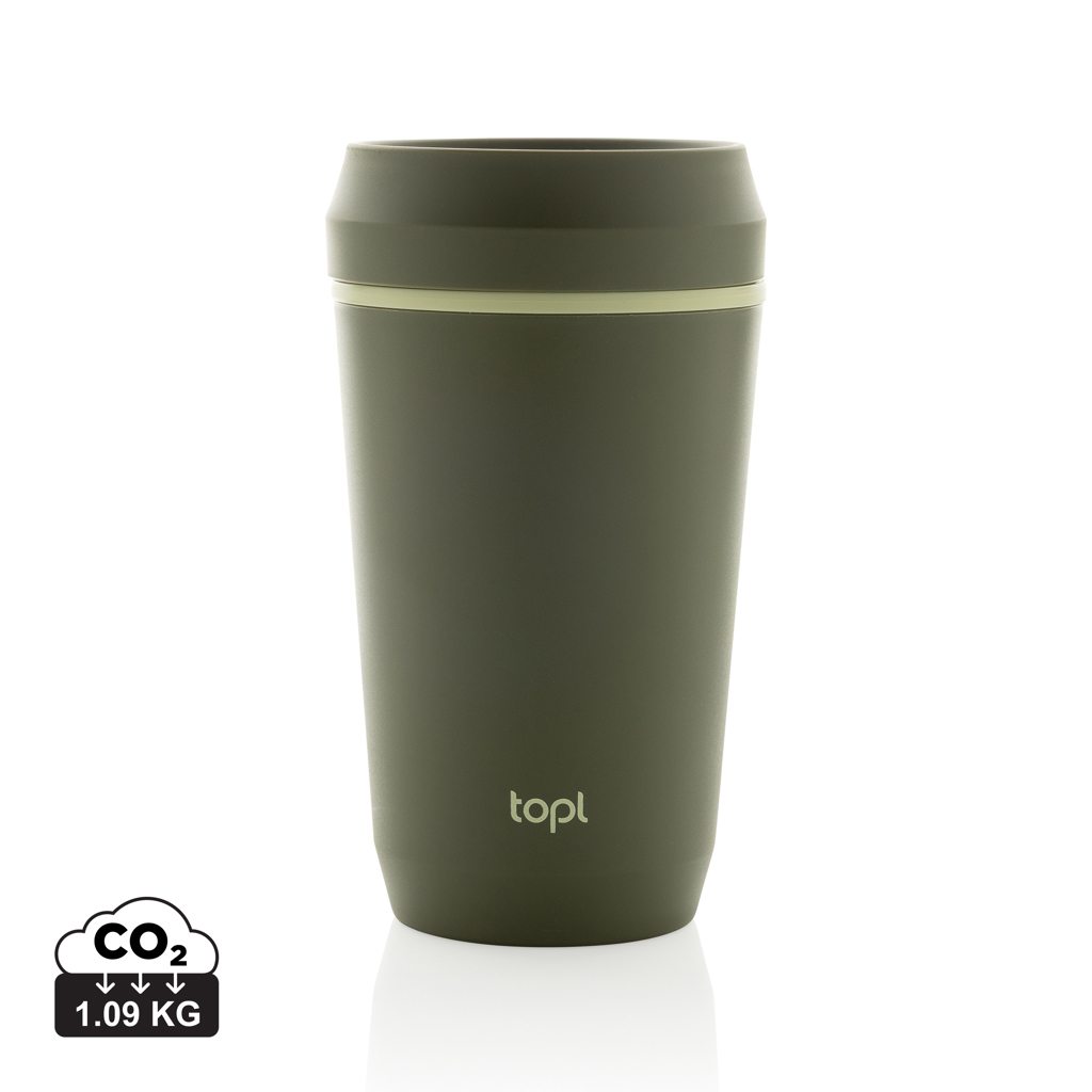 Miniature 10 pour Mug 354 ml avec couvercle 360 en plastique recyclé Topl