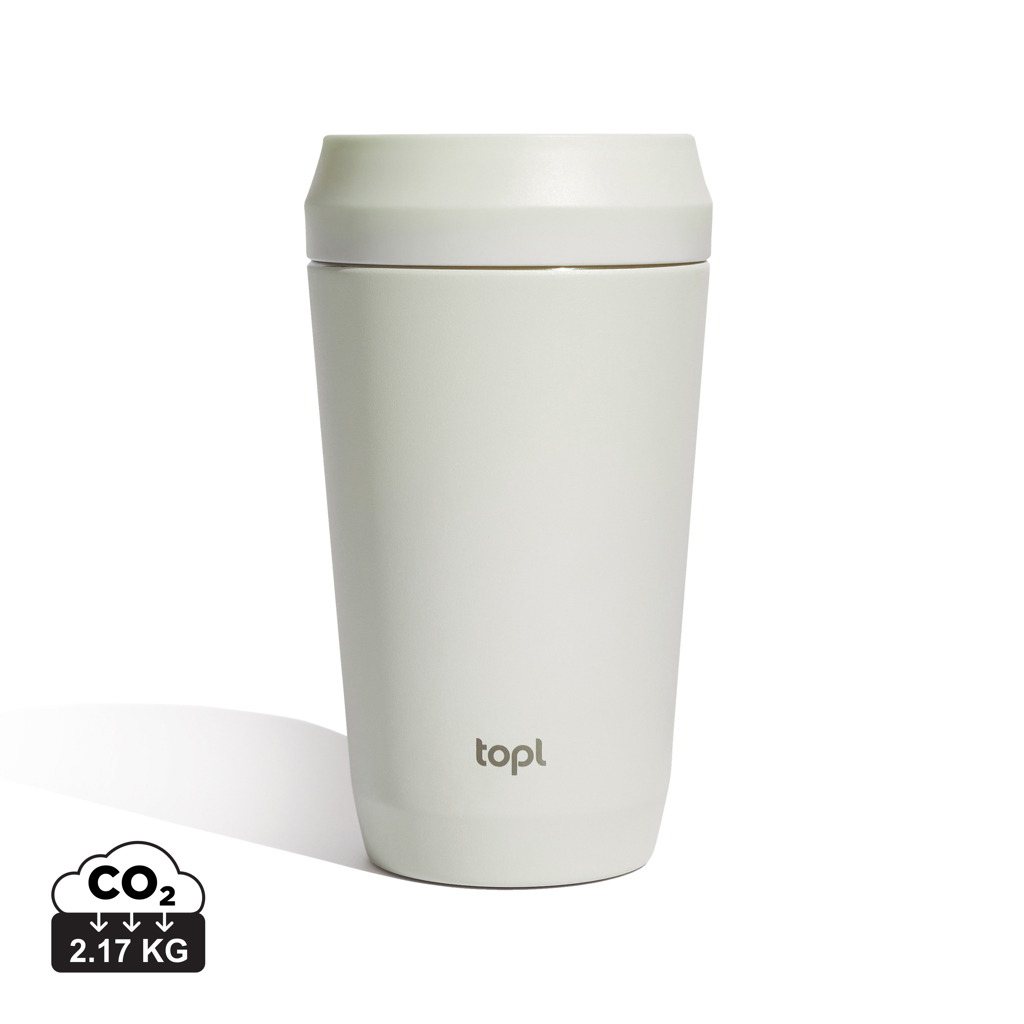 Miniature 12 pour Mug 354 ml avec couvercle 360 en acier recyclé Topl