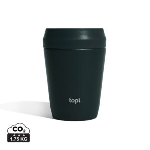 Visuel Mug 235 ml avec couvercle 360 en acier recyclé Topl