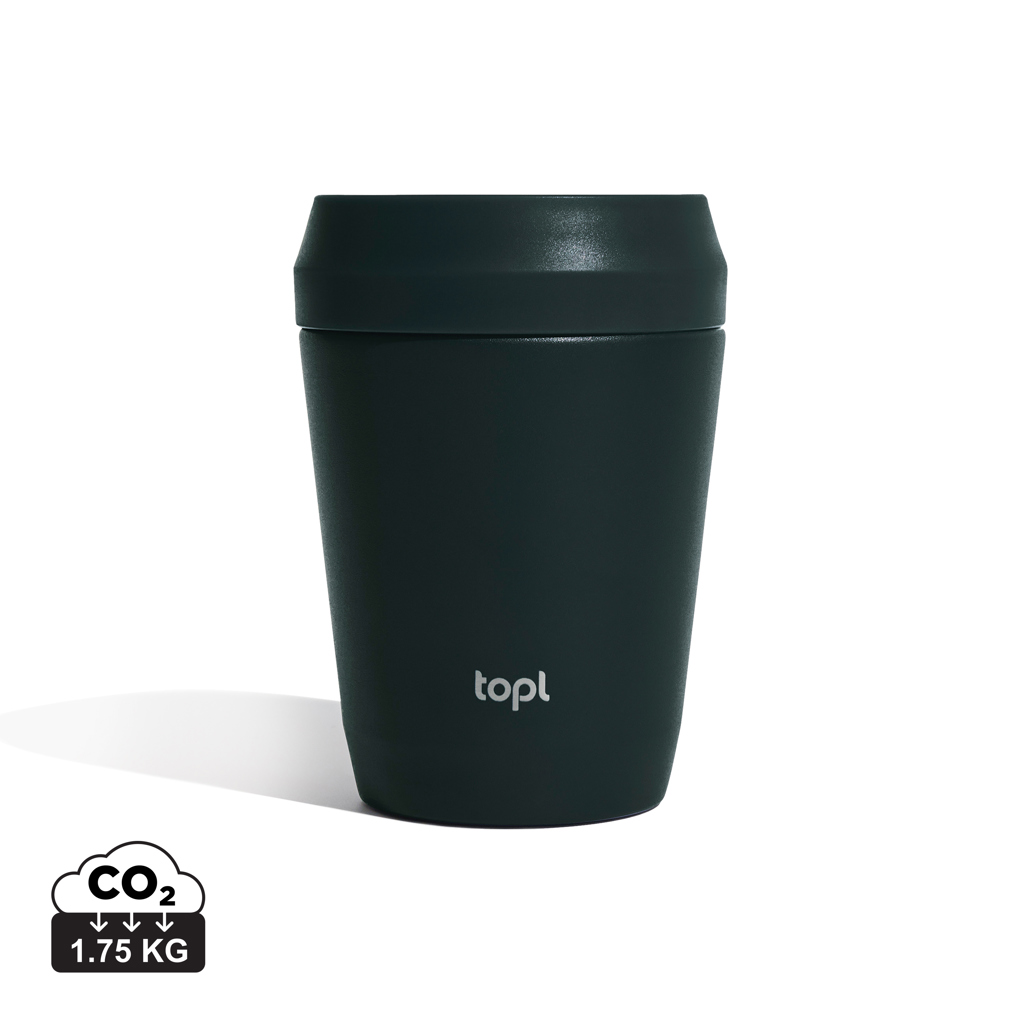 Miniature 1 pour Mug 235 ml avec couvercle 360 en acier recyclé Topl