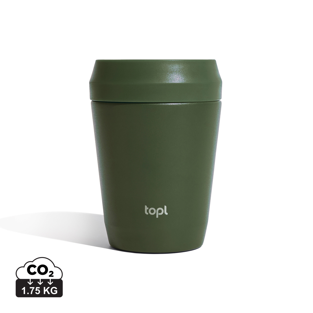 Miniature 10 pour Mug 235 ml avec couvercle 360 en acier recyclé Topl