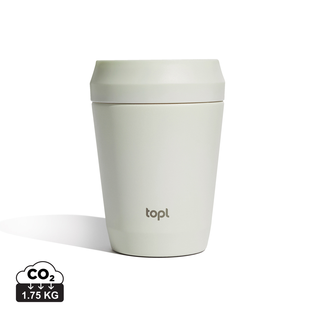 Miniature 11 pour Mug 235 ml avec couvercle 360 en acier recyclé Topl