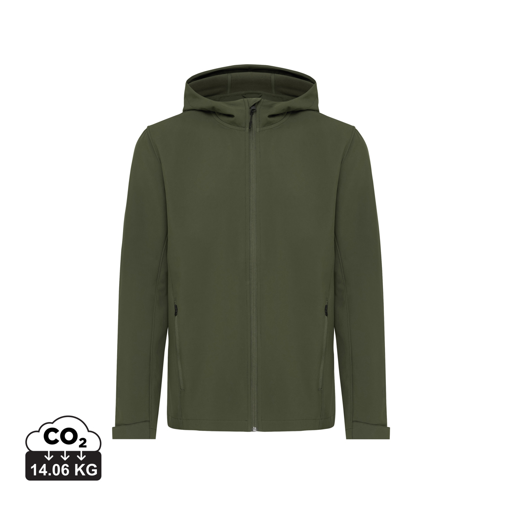 Miniature 24 pour Veste homme soft shell en polyester recyclé Iqoniq Makalu