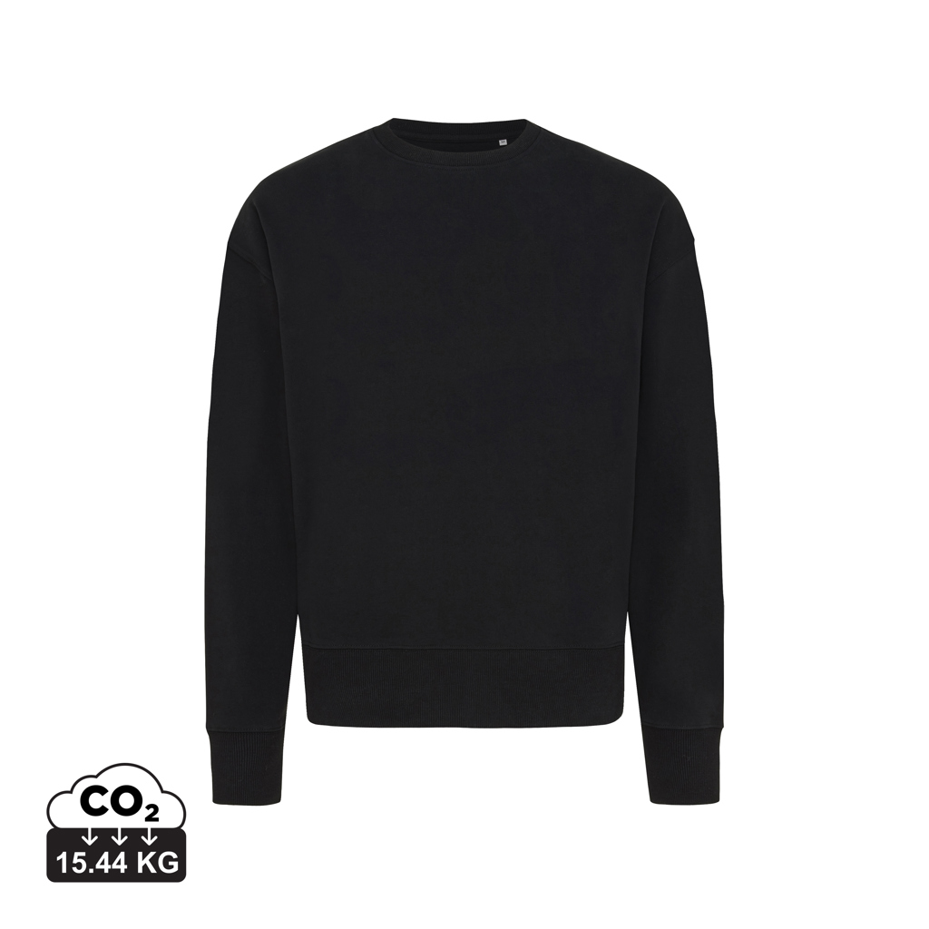 Miniature 1 pour Sweater à col rond en coton recyclé Iqoniq Kruger