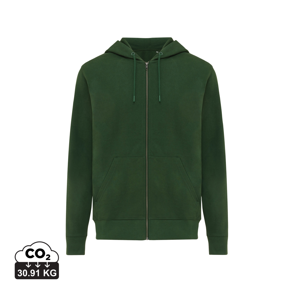 Miniature 21 pour Sweat à capuche avec zip en coton recyclé Iqoniq Abisko