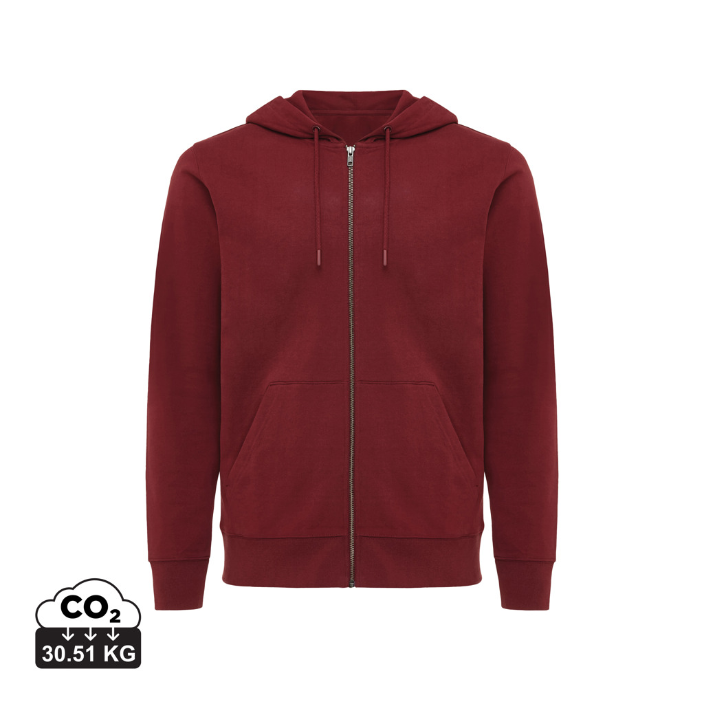 Miniature 23 pour Sweat à capuche avec zip en coton recyclé Iqoniq Abisko