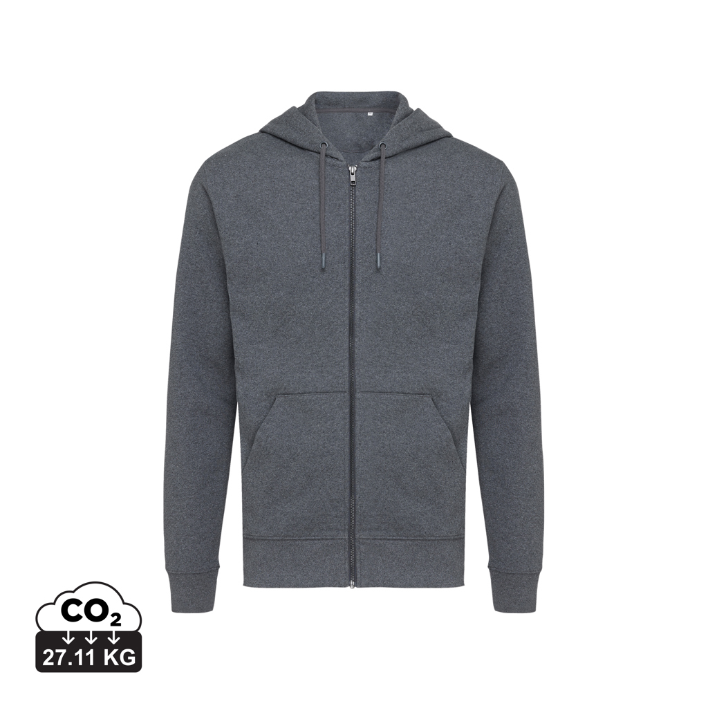 Miniature 25 pour Sweat à capuche avec zip en coton recyclé Iqoniq Abisko