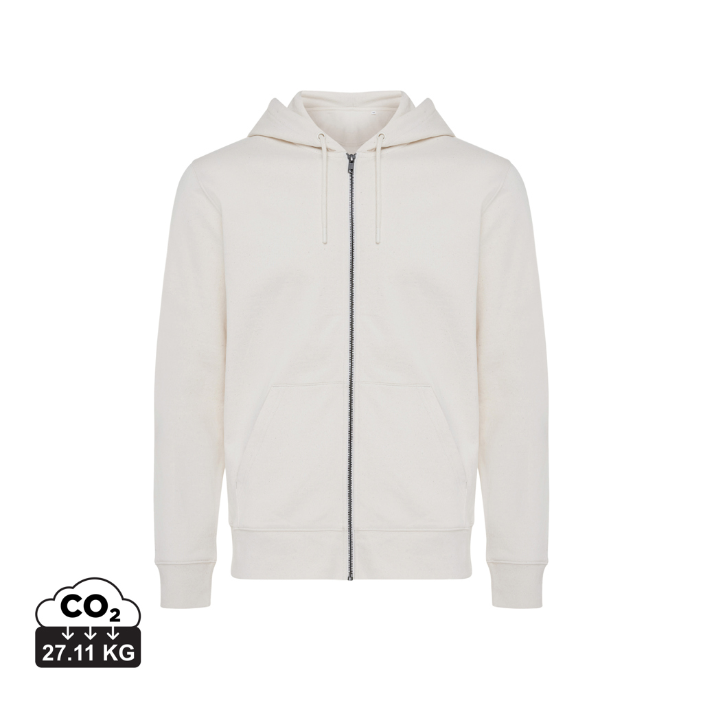 Miniature 27 pour Sweat à capuche avec zip en coton recyclé Iqoniq Abisko