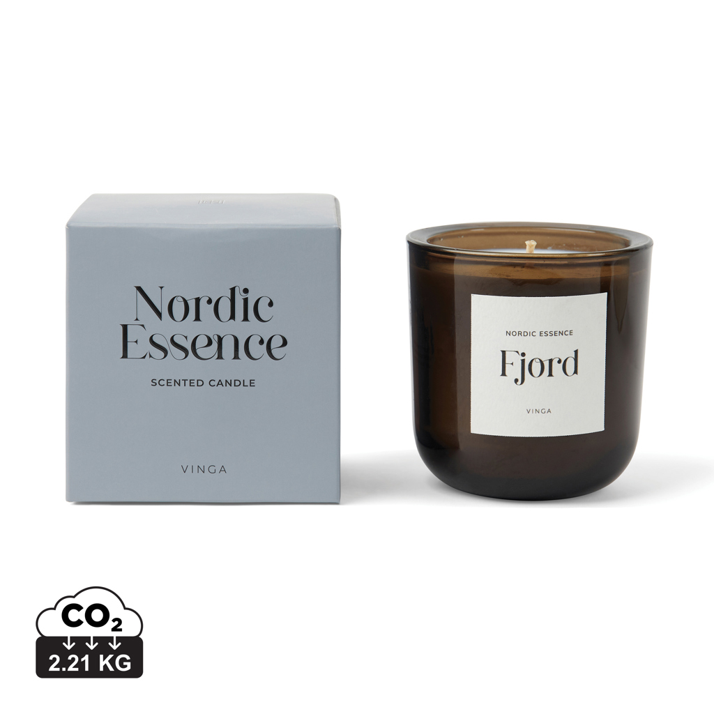 Miniature 1 pour VINGA Grande bougie parfumée Nordic
