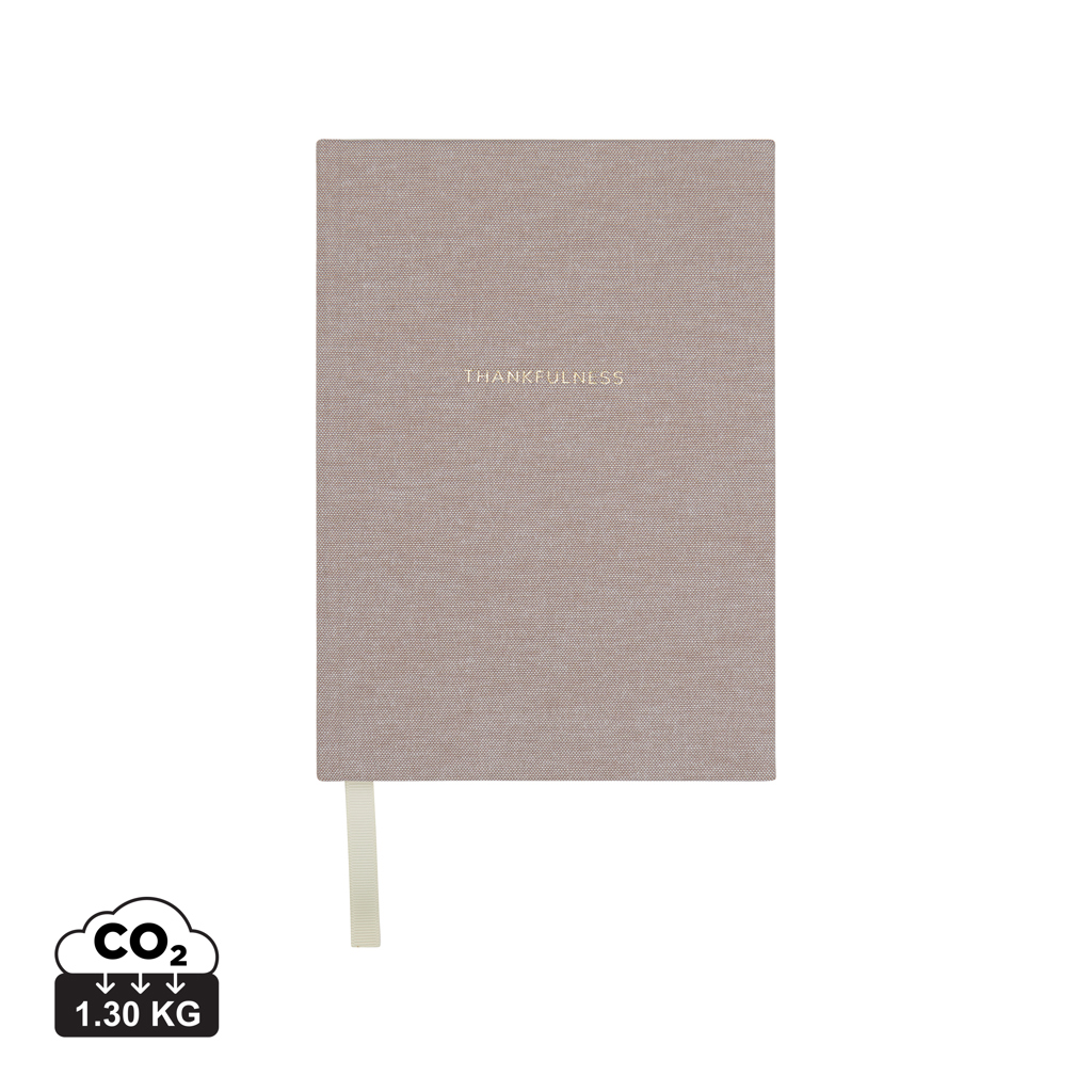 Miniature 1 pour VINGA Thankfulness Journal intime en papier recyclé GRS