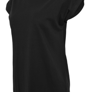 Visuel T-shirt manches à revers femme
