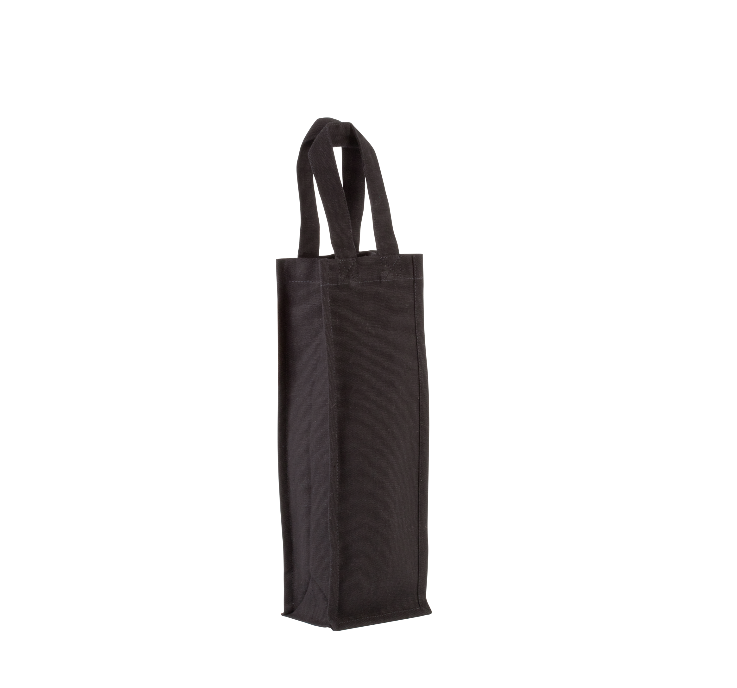 Miniature 2 pour Sac porte-bouteille en coton canvas