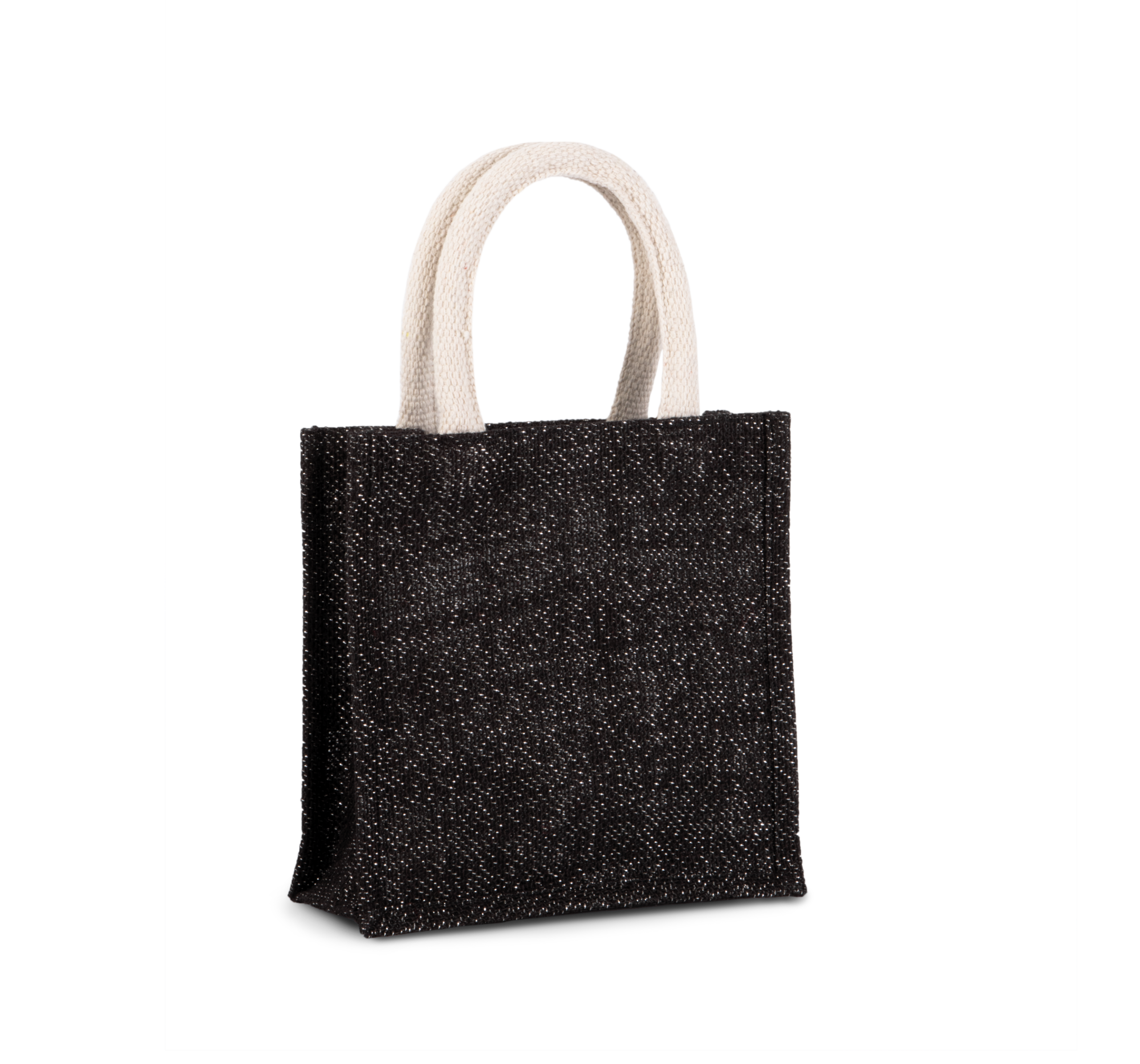 Miniature 6 pour Sac style cabas en toile de jute - petit modèle