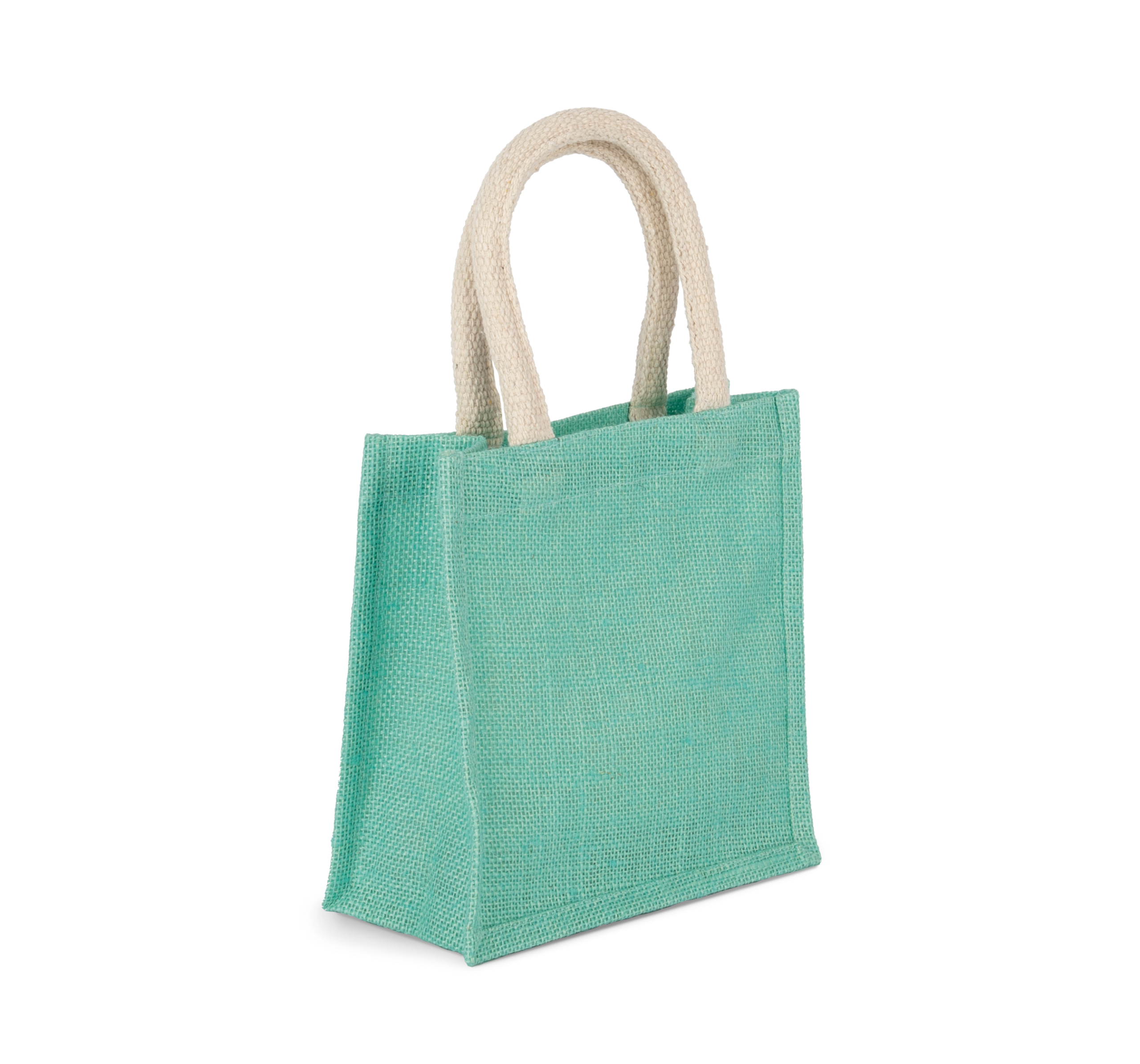 Miniature 8 pour Sac style cabas en toile de jute - petit modèle