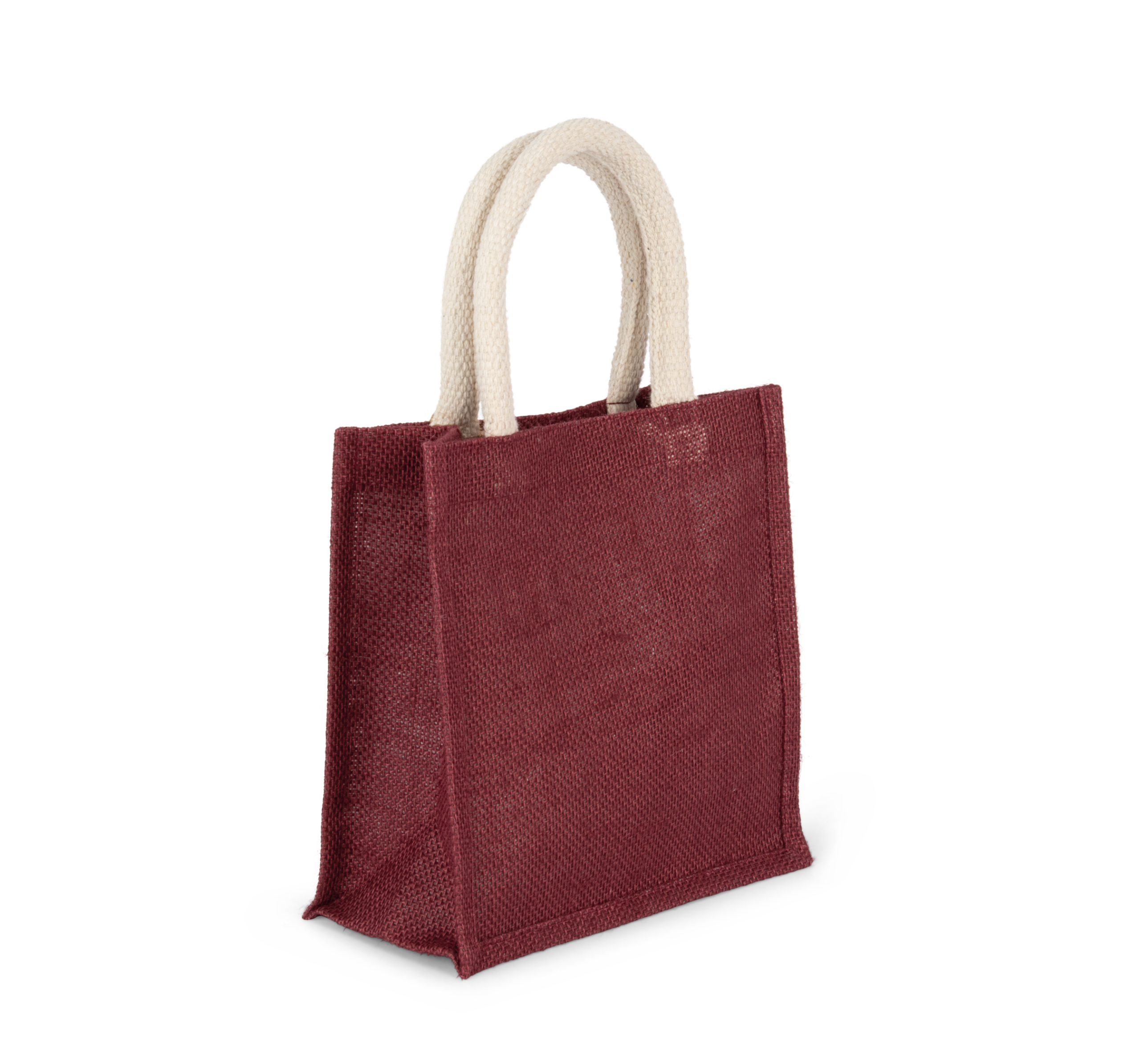 Miniature 9 pour Sac style cabas en toile de jute - petit modèle