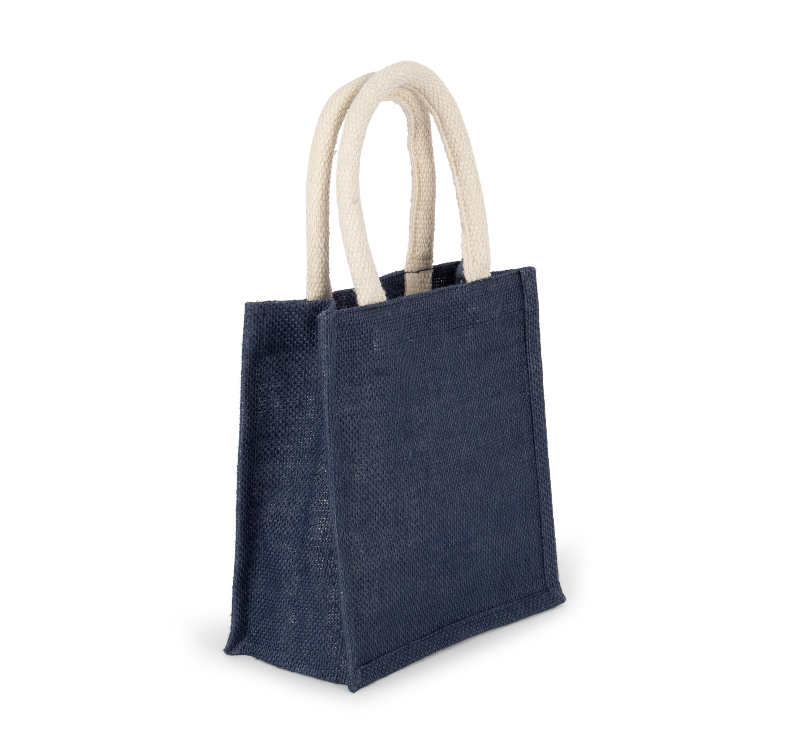 Miniature 10 pour Sac style cabas en toile de jute - petit modèle