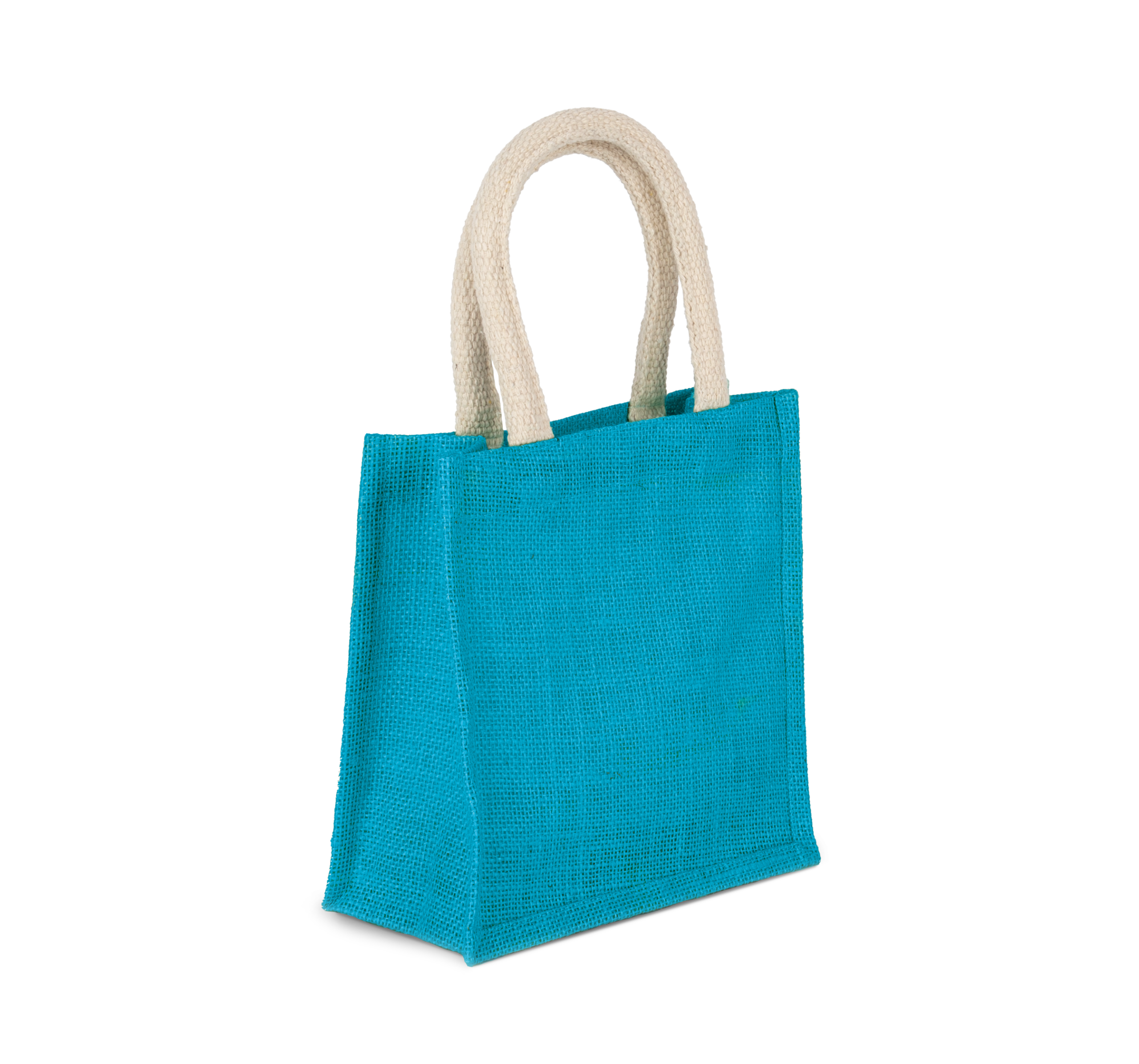 Miniature 14 pour Sac style cabas en toile de jute - petit modèle